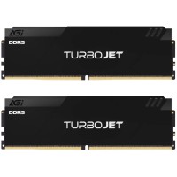 DDR5 32Gb 6000MHz (2*16Gb) AGI TURBOJET Heatsink Black lightbar Kit, Retail