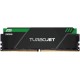 DDR5 16Gb 6000MHz AGI TURBOJET Black Heatsink Green lightbar, Retail