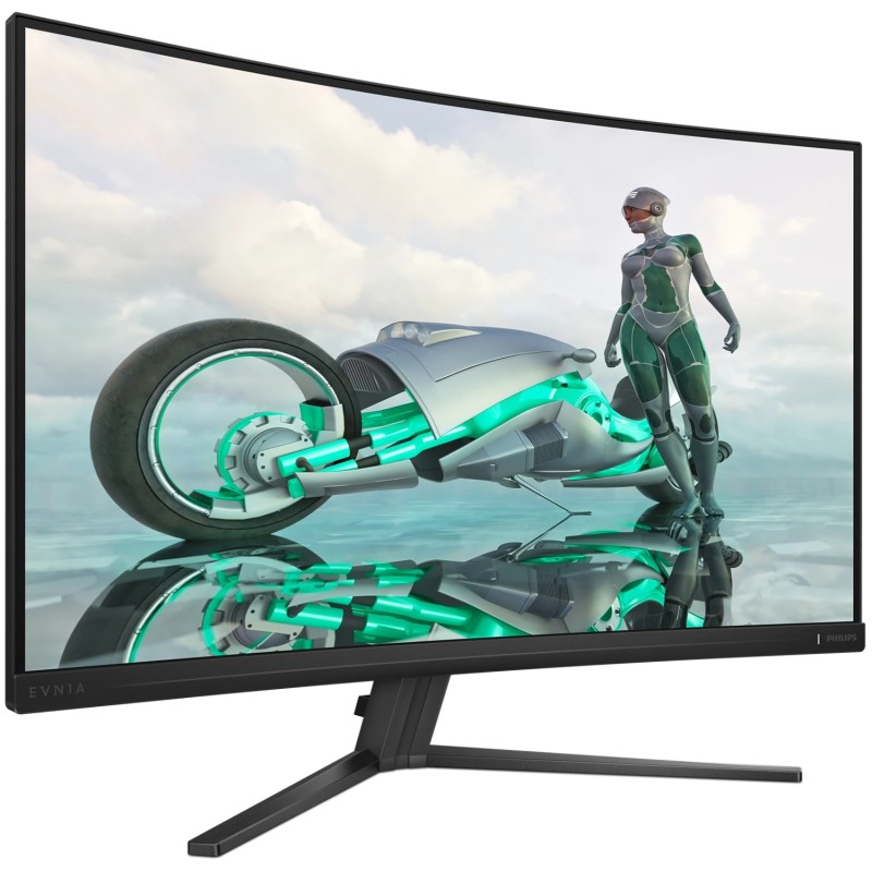 TFT 31.5" Philips 32M2C3500L, QHD, Fast VA, 180hz, вигнутий, 2хHDMI, DP, темно-сірий TFT 31.5" Philips 32M2C3500L, QHD, Fast VA, 180hz, вигнутий, 2хHDMI, DP, темно-сірий