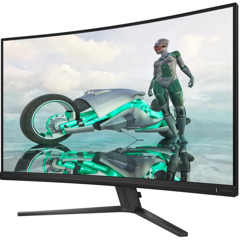 TFT 31.5" Philips 32M2C3500L, QHD, Fast VA, 180hz, вигнутий, 2хHDMI, DP, темно-сірий TFT 31.5" Philips 32M2C3500L, QHD, Fast VA, 180hz, вигнутий, 2хHDMI, DP, темно-сірий