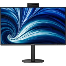 TFT 27" Philips 27B2N3500JH, QHD IPS,120Hz, 2xHDMI, DP, USB-hub, Cam, HAS, Pivot, кол., чорний