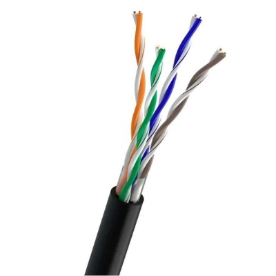Кабель UTP Cat-5e Ok-NET, КПП-ВП (100) 4х2х0,51 (бухта 500м) для зовнішньої прокладки Кабель UTP Cat-5e Ok-NET, КПП-ВП (100) 4х2х0,51 (бухта 500м) для зовнішньої прокладки