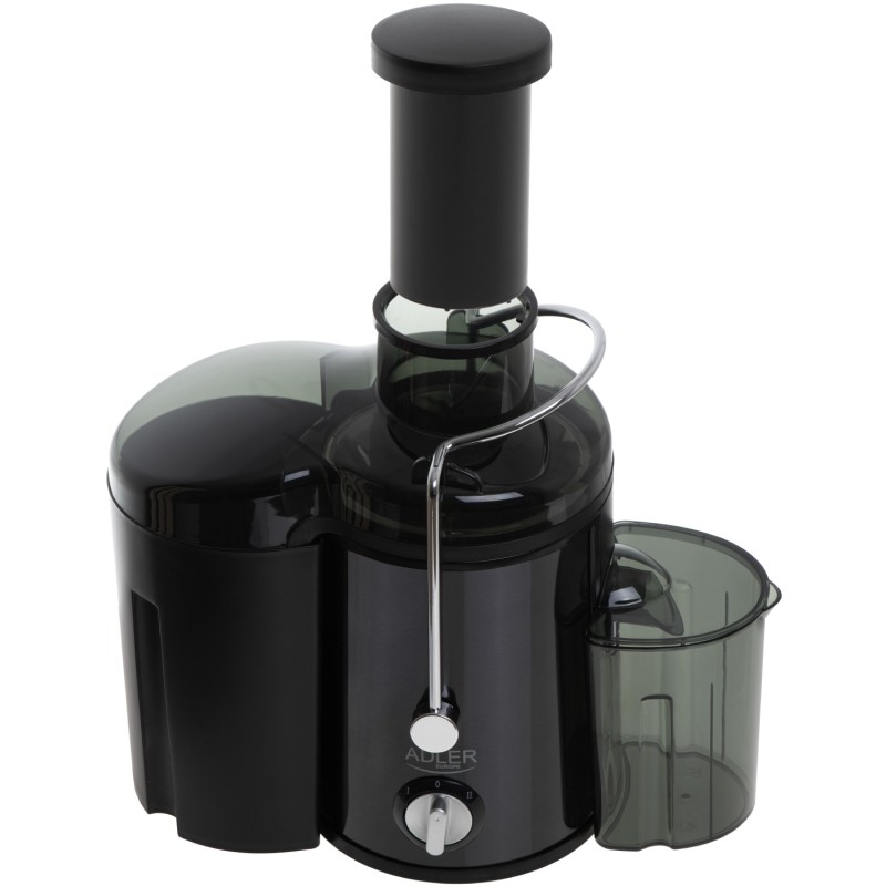Соковитискач Adler AD 4132 dark inox 600Вт/ контейнер для соку-0,45л/ контейнер для м'якоті-1,5л Соковитискач Adler AD 4132 dark inox 600Вт/ контейнер для соку-0,45л/ контейнер для м'якоті-1,5л