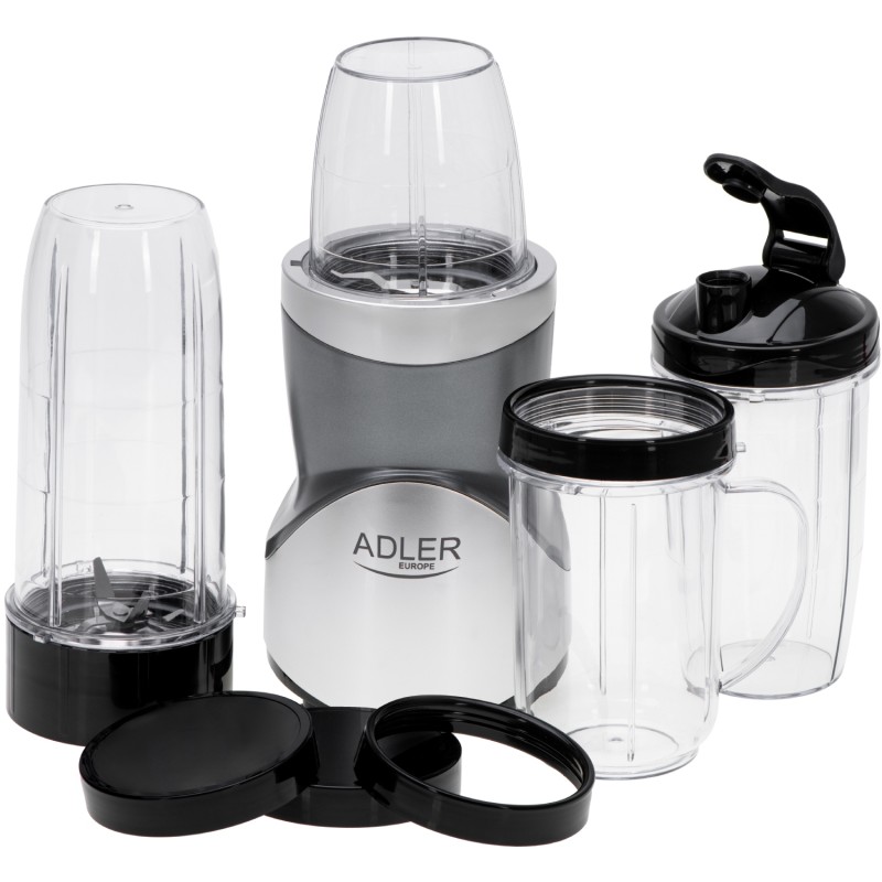 Фітнес-блендер (стаціонарний блендер) Adler AD 4084 500 Вт, 4 скляні ємності