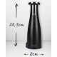 Млинок для спецій Adler AD 4449 black електричний/150мл/керамічні жорна/USB-C/3 змінні млинки/чорний