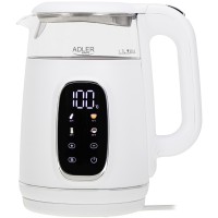 Електрочайник Adler AD 1305 white silver 1850-2200Вт/ 1.7л/ скло/ встановлення температури/ Електрочайник Adler AD 1305 white silver 1850-2200Вт/ 1.7л/ скло/ встановлення температури/