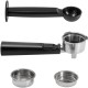 Кавомашина (кавоварка) Adler AD 4390 1350 Вт, 20 бар, 1,5 л, сіра