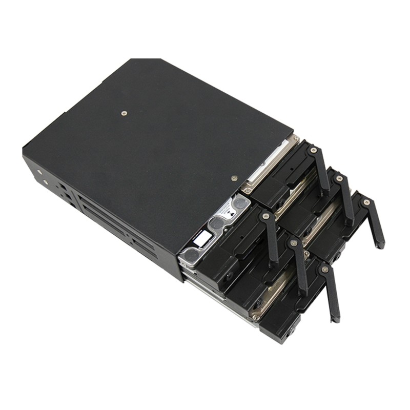 Бекплейн Chieftec CMR-625 1x5.25" -> 6x2.5" HDDs Hot-Swap Metal