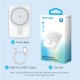 УМБ Vention Magnetic Wireless 5000mAh 20W 3A, PD USB-C In/Out ,Light Indicator, White