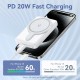 УМБ Vention Magnetic Wireless 5000mAh 20W 3A, PD USB-C In/Out ,Light Indicator, White