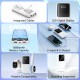 УМБ Vention 10000mAh 22.5W PD, Micro-USB,USB-C,2xUSB-A,Built-in USB-C+Lightning Cables Black УМБ Vention 10000mAh 22.5W PD, Micro-USB,USB-C,2xUSB-A,Built-in USB-C+Lightning Cables Black