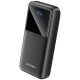 УМБ Vention 20000mAh 22.5W 3A,PD,QC 3.0, Micro-USB,USB-C,2xUSB-A, LED Display Black
