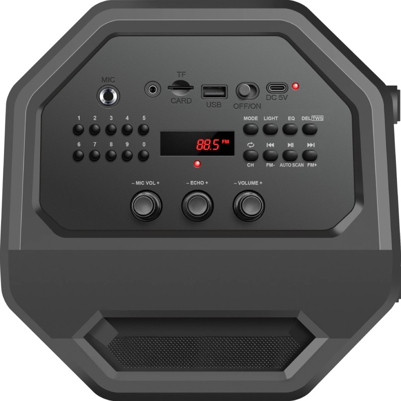 Акустична система 1.0 Defender Rage 50Вт BT/FM/USB/LED/Light/TWS