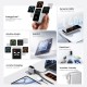 Зарядний пристрій 4xUSB 140W GaN (3хUSB-C+USB-A) + USB-C cable М-М White Vention