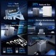 Зарядний пристрій 4xUSB 100W GaN (3хUSB-C+USB-A) + USB-C cable М-М Black Vention Зарядний пристрій 4xUSB 100W GaN (3хUSB-C+USB-A) + USB-C cable М-М Black Vention