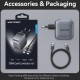 Зарядний пристрій 3xUSB 70W GaN (2хUSB-C+USB-A) + USB-C cable М-М Black Vention
