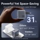 Зарядний пристрій 3xUSB 70W GaN (2хUSB-C+USB-A) + USB-C cable М-М Black Vention