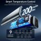 УМБ Vention 20000mAh 165W PD3.1, USB-A, USB-C In/Out, with Built-in USB-C cable, TFT Display, Gray