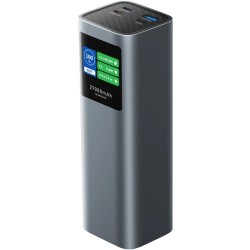 УМБ Vention 27000mAh 140W PD3.1, USB-A, 2xUSB-C, LED Display, Gray