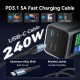 УМБ Vention 27000mAh 140W PD3.1, USB-A, 2xUSB-C, LED Display, Gray