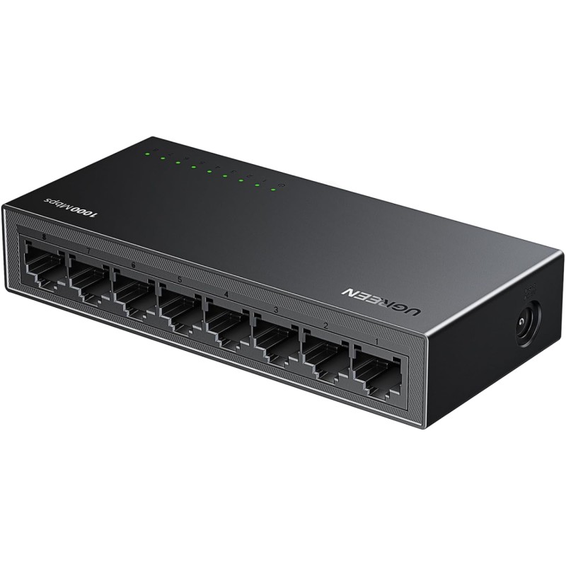 Комутатор Ugreen, 8-Port Gigabit Ethernet Switch