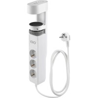 Power filtr 1,5м IOIO SL3000, 1.5м, білий (3 зах роз + 2 порти USB-A та 1 порт USB-C)