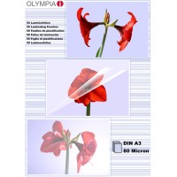 Плівка для ламінування Olympia Laminating Pouches, A3, 80 Mic 50 pcs
