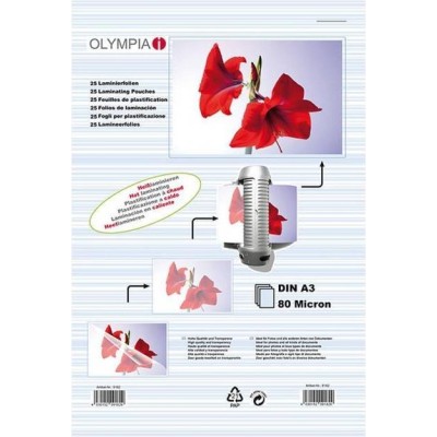 Плівка для ламінування Olympia Laminating Pouches, A4, 80 Mic, 25 pcs