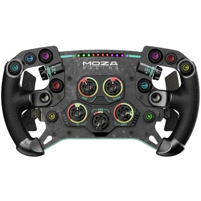 Кермо для ПК (ігрове кермо) MOZA Racing GS V2P Steering 30 см, 10 кнопок, RGB