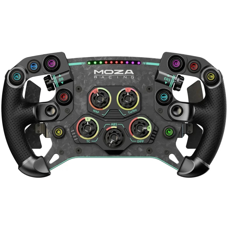 Кермо для ПК (ігрове кермо) MOZA Racing GS V2P Steering 30 см, 10 кнопок, RGB