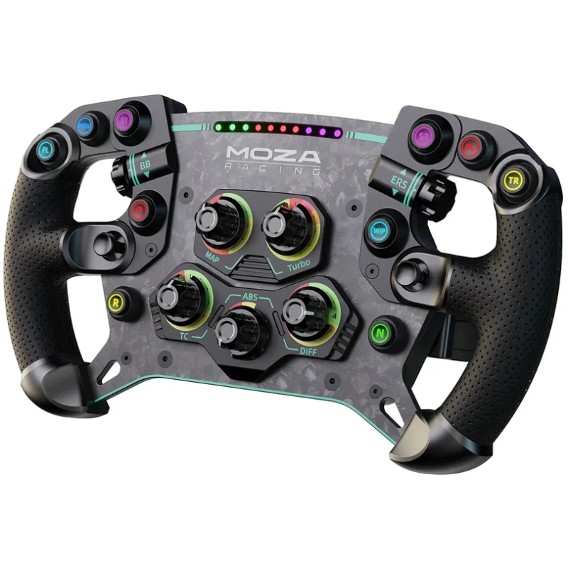 Кермо для ПК (ігрове кермо) MOZA Racing GS V2P Steering 30 см, 10 кнопок, RGB