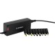 Адаптер живлення для ноутбука Xilence 120W Mini Universal Чорний