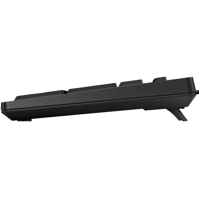 Клавіатура мембранна НР 125, 109key, USB-A, EN/UK, чорний