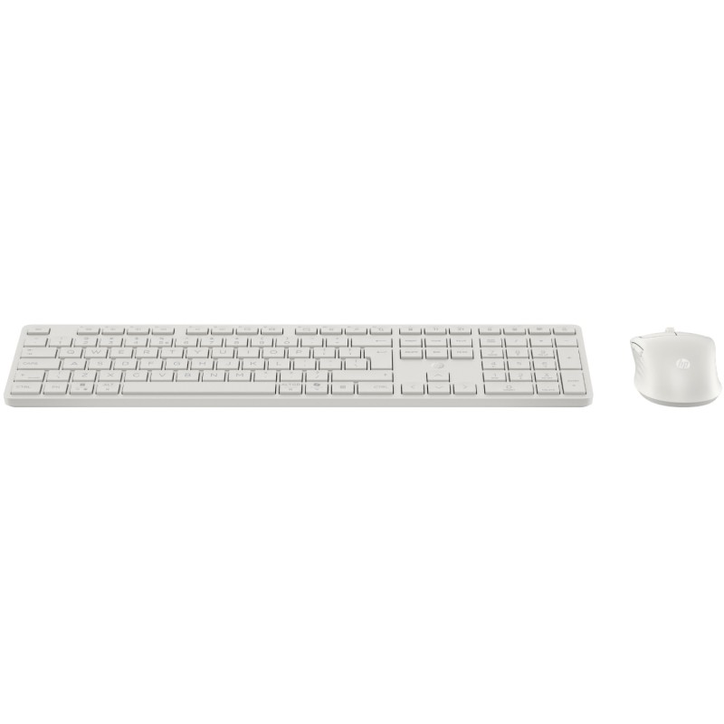 Комплект бездротовий HP 490C мишка і клавіатура Multi-Device Dual-Mode з підставкою, білий