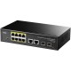 Комутатор (мережевий свіч) Cudy GS1010PS2 12 портів PoE+