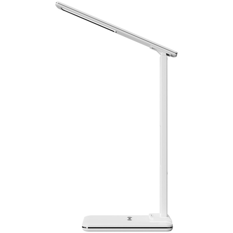 LED лампа настільна Media-Tech LEDITOU MT222, 4W 6500K, 15W QI з вбудованим WRL, біла