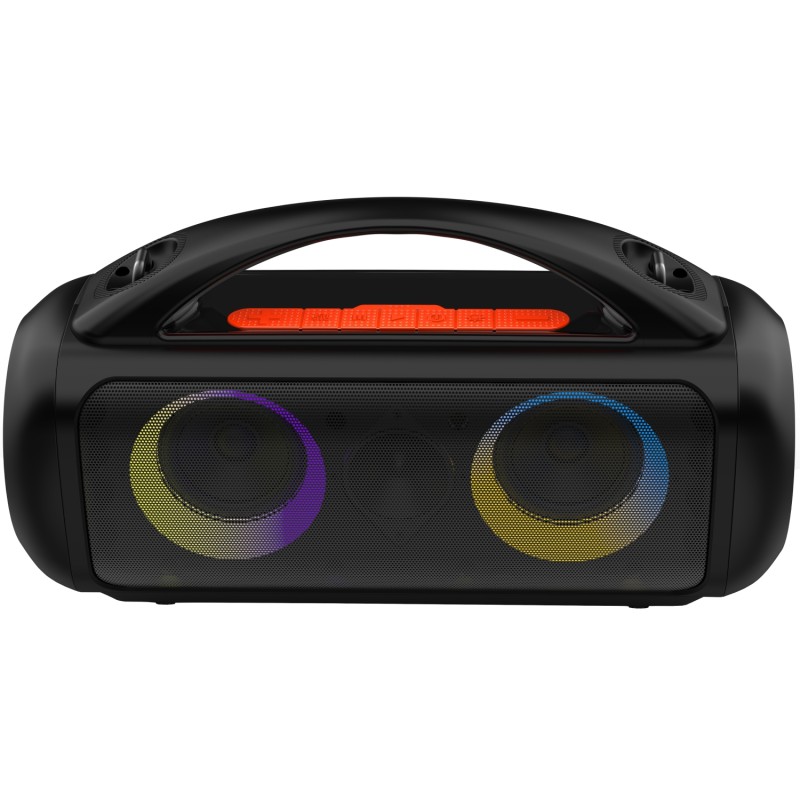 Акустична система 1.0 Media-Tech 60W, Bluetooth/AUX/microSD/MP3/USB/TWS/КАРАОКЕ/RGB,чорна
