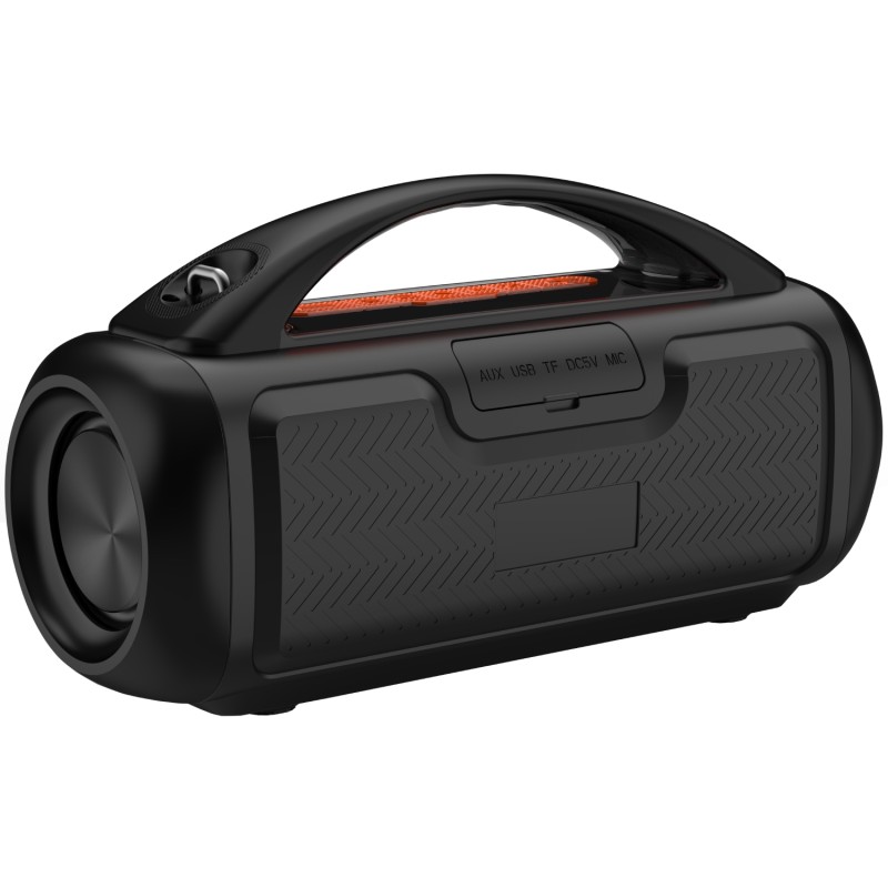 Акустична система 1.0 Media-Tech 60W, Bluetooth/AUX/microSD/MP3/USB/TWS/КАРАОКЕ/RGB,чорна