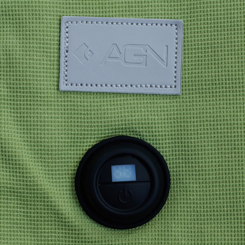 Електроковдра (плед-накидка) AGN AGNUSBS15080G 150×80 см, зелена