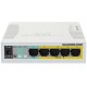 Комутатор (мережевий свіч) Mikrotik RB260GSP 5 Gigabit-портів