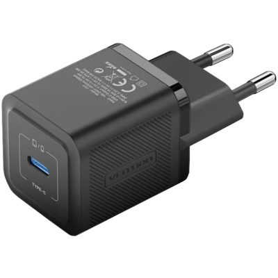 Зарядное устройство (сетевой адаптер) Vention 20W PD чёрный