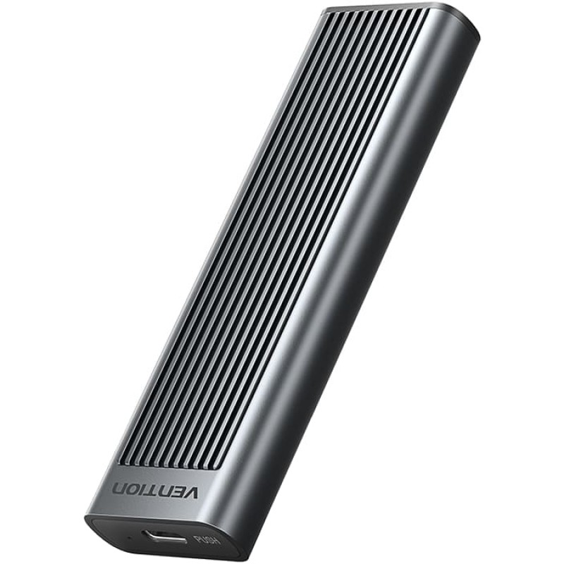 Зовнішня кишеня (корпус) Vention для SSD M.2 NVMe, Type-C 10 Гбіт/с, сіра