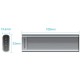 Зовнішня кишеня (корпус) Vention для SSD M.2 NVMe, Type-C 10 Гбіт/с, сіра