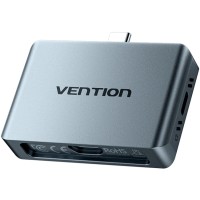 Зовнішня кишеня для SSD (корпус для накопичувача) Vention M.2 NVMe, Type-C 3.2 Gen 2-C Зовнішня кишеня для SSD (корпус для накопичувача) Vention M.2 NVMe, Type-C 3.2 Gen 2-C