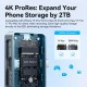 Зовнішня кишеня для SSD (корпус для накопичувача) Vention M.2 NVMe, Type-C 3.2 Gen 2-C