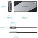 Зовнішня кишеня для SSD (корпус для накопичувача) Vention USB Type-C 4.0, сіра Зовнішня кишеня для SSD (корпус для накопичувача) Vention USB Type-C 4.0, сіра