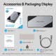 Зовнішня кишеня для SSD (корпус для накопичувача) Vention USB Type-C 4.0, сіра Зовнішня кишеня для SSD (корпус для накопичувача) Vention USB Type-C 4.0, сіра