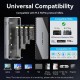 Зовнішня кишеня для SSD (корпус для накопичувача) Vention USB Type-C 4.0, сіра Зовнішня кишеня для SSD (корпус для накопичувача) Vention USB Type-C 4.0, сіра