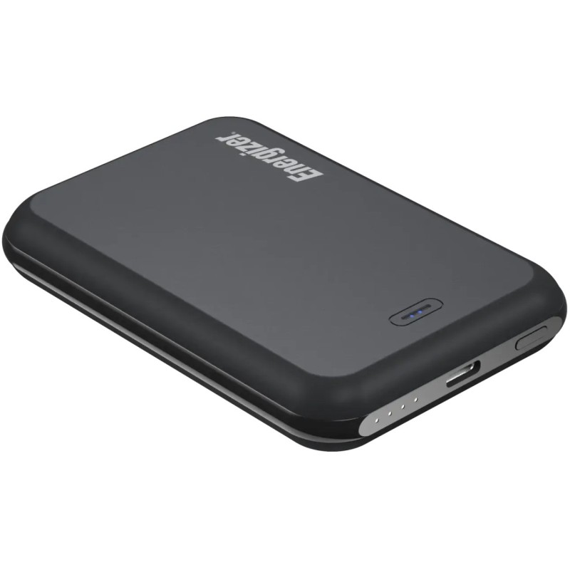 Бездротовий повербанк (зовнішній акумулятор) Energizer Magnetic Wireless 5000mAh Black