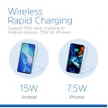 Бездротовий зарядний пристрій (зарядка) Energizer WCP102 15 Вт, чорний